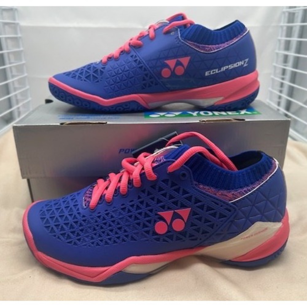 Yonex‎ Women's Power Cushion Eclipsion Z Badminton Shoes Blueberry NIB - Size 7